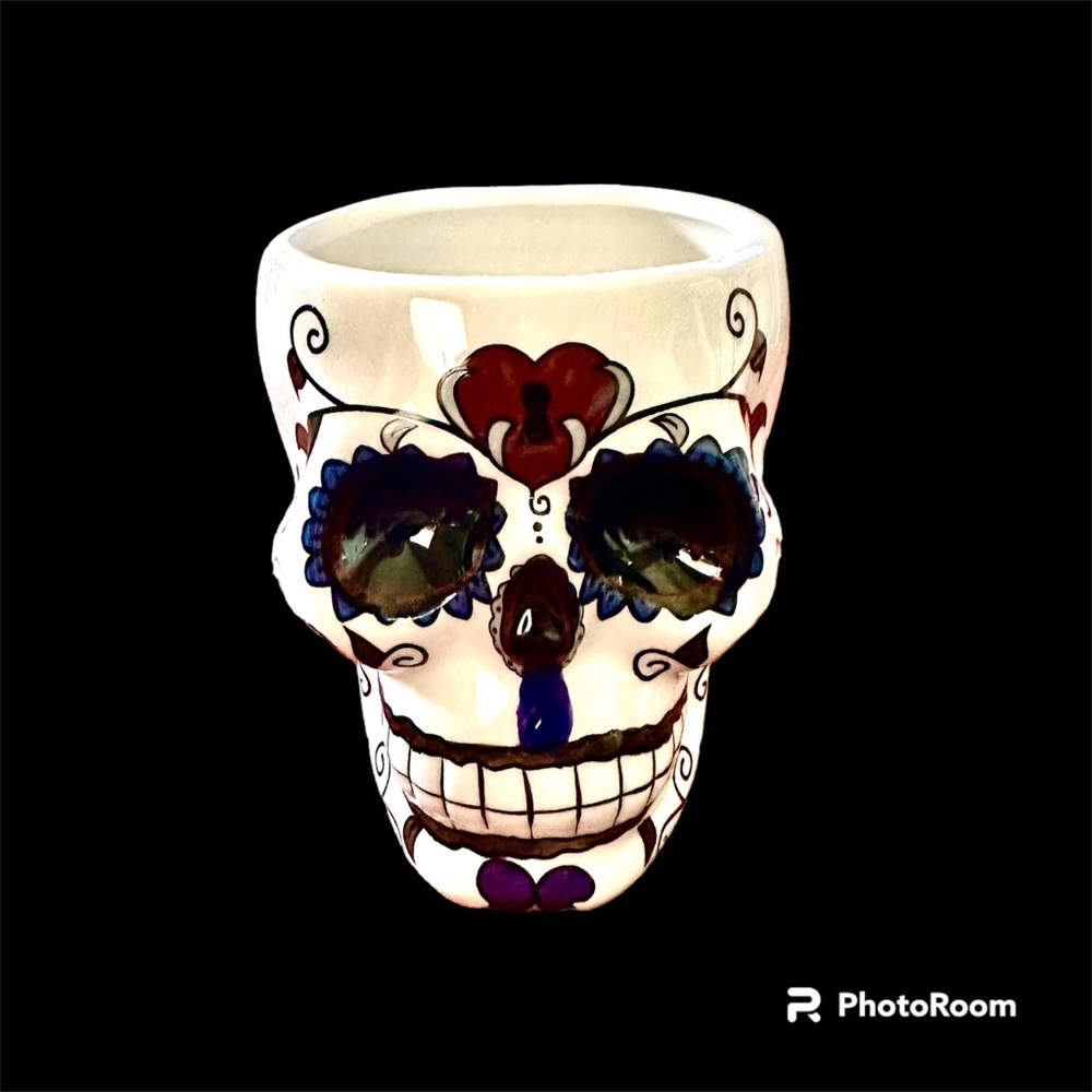 Casa Noble Tequila Day Of The Dead Skull Mug Cup / Glass